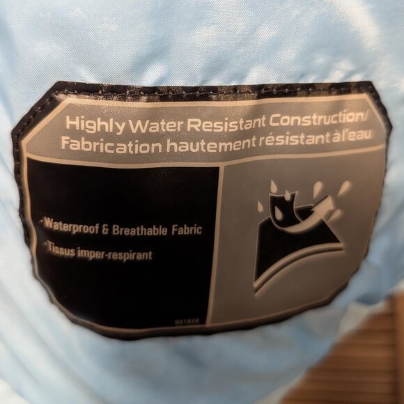 Columbia Sky Blue/White Outdoor Jacket Size Med - Picture 8 of 15